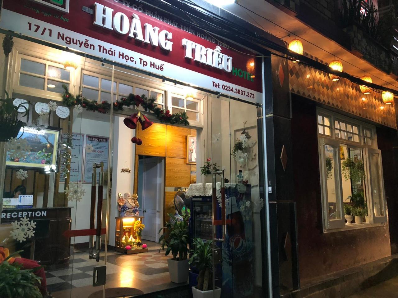 Hoang Trieu Hotel Hue Buitenkant foto